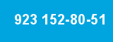 923 152-80-51